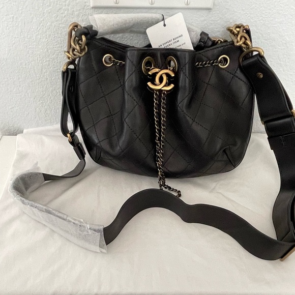 Authentic Chanel CC Small Bucket Bag - Picture 2 of 11